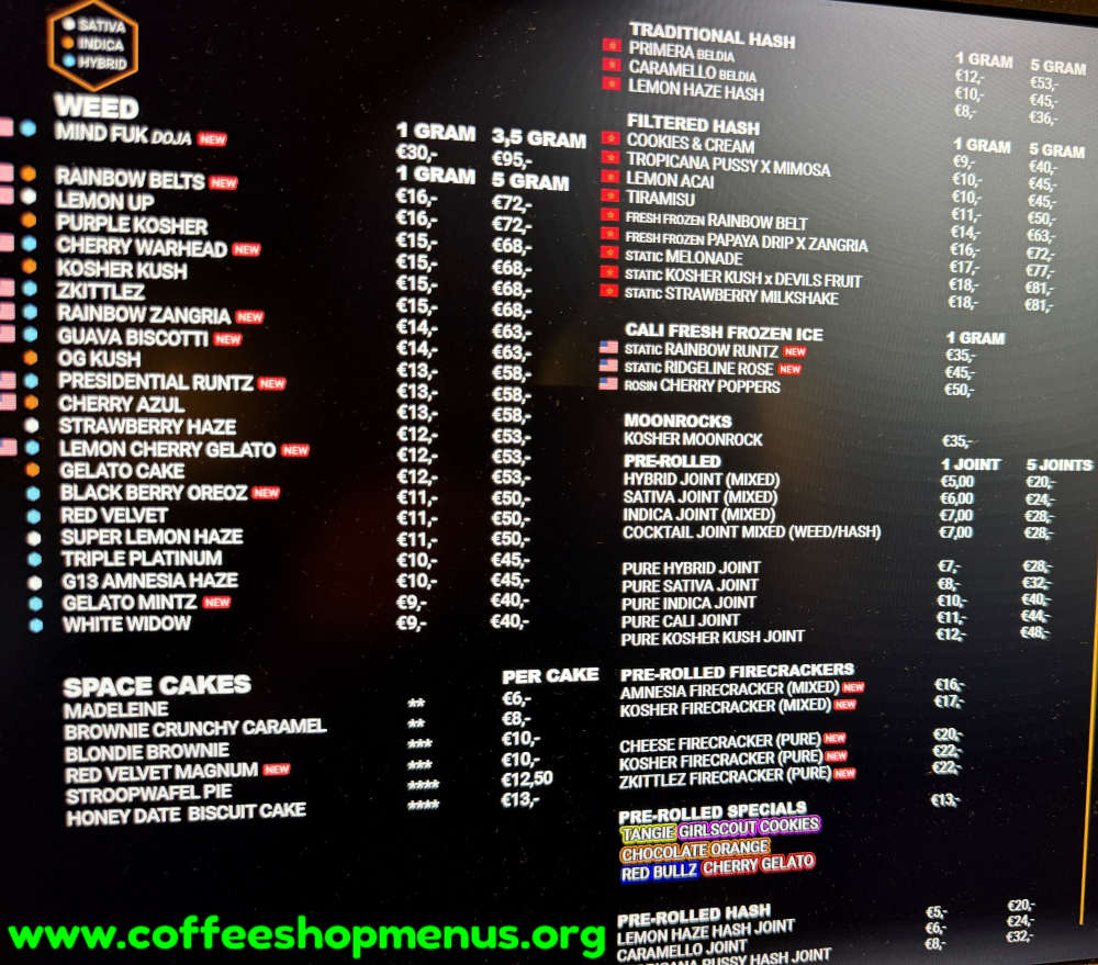 menu picture